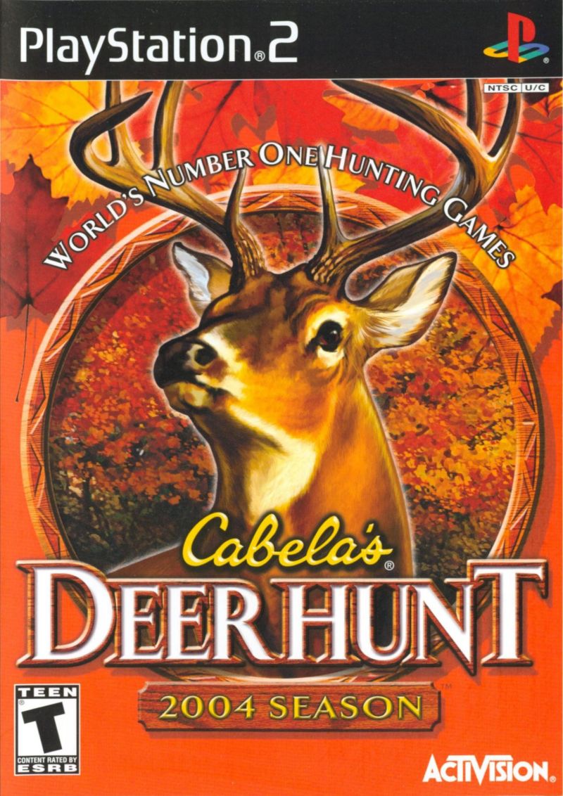 Cabela's Deer Hunt 2004 box art for Playstation 2